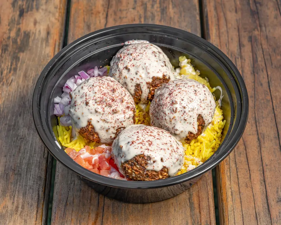 Falafel bowl catering for San Francisco office lunch